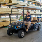 2025 Cushman Shuttle 4 EFI Gas Bright White