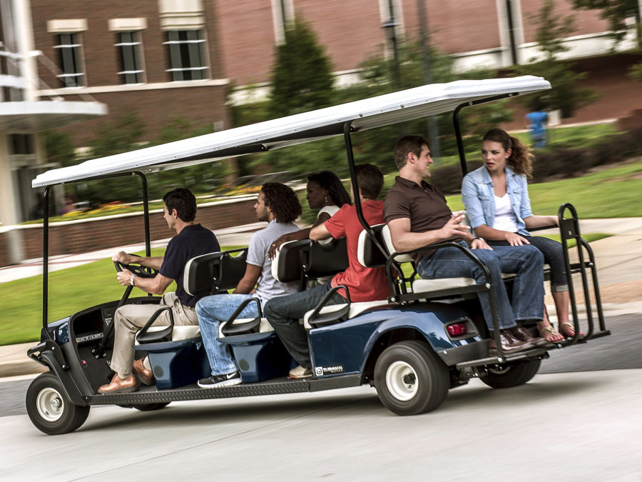 2025 Cushman Shuttle 8 EFI Gas Bright White image