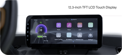 2025 DACH EV Apollo Explorer red image