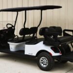 2025 E-Z-GO Express 6 Gas Lifted Bright White