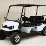 2025 E-Z-GO Express 6 Gas Lifted Bright White