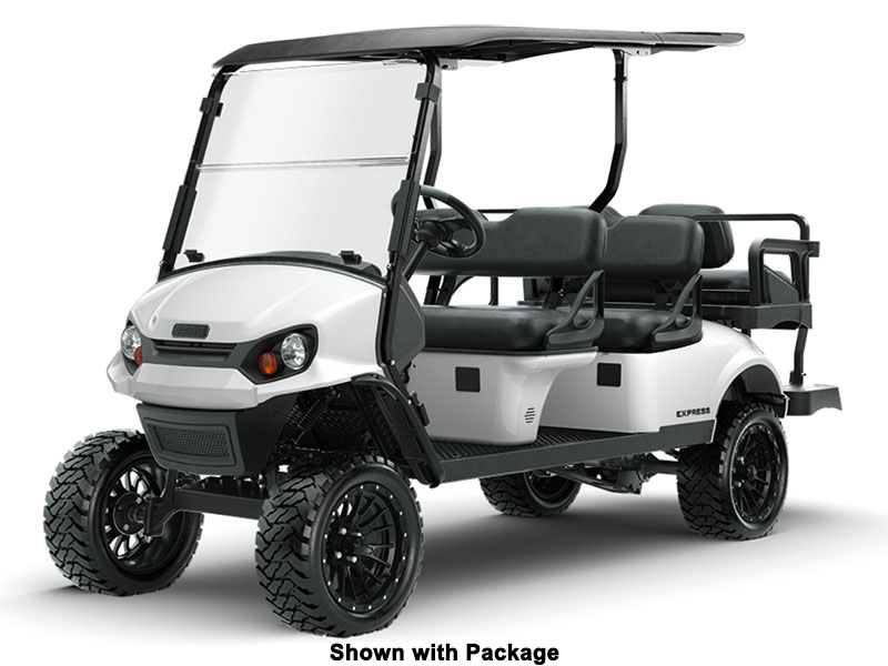 2025 E-Z-GO Express 6 Gas Lifted Bright White image