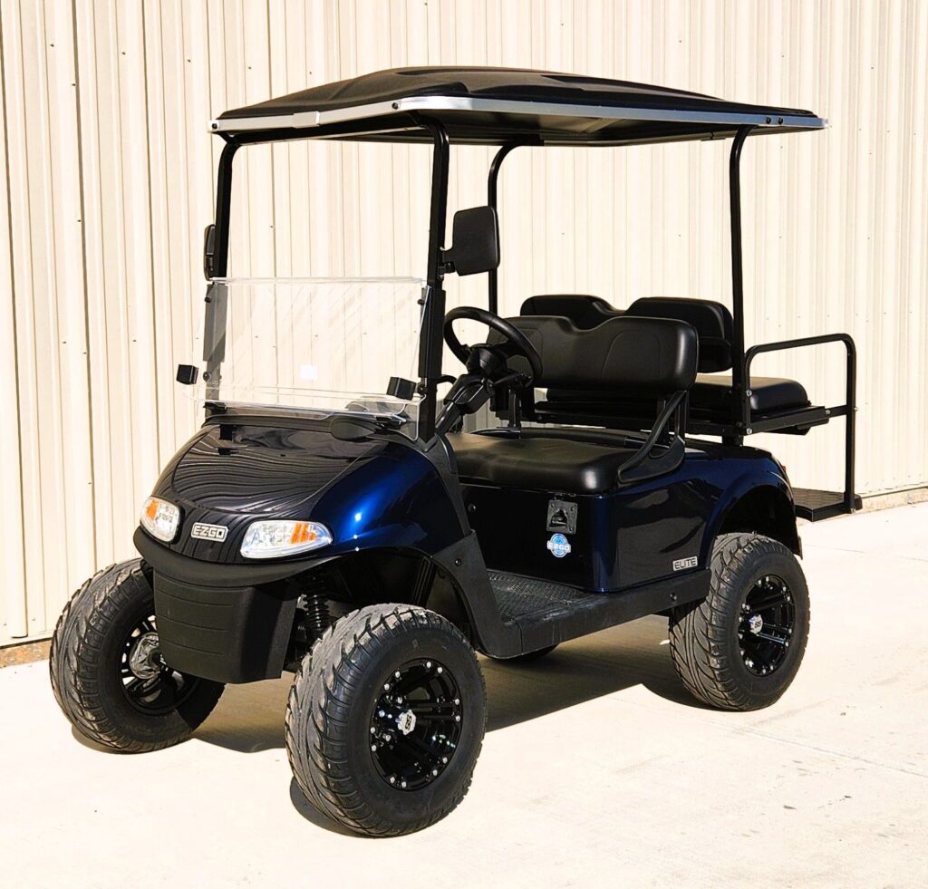 2021 E-Z-GO Freedom RXV ELiTE 2.0 Electric Blue image