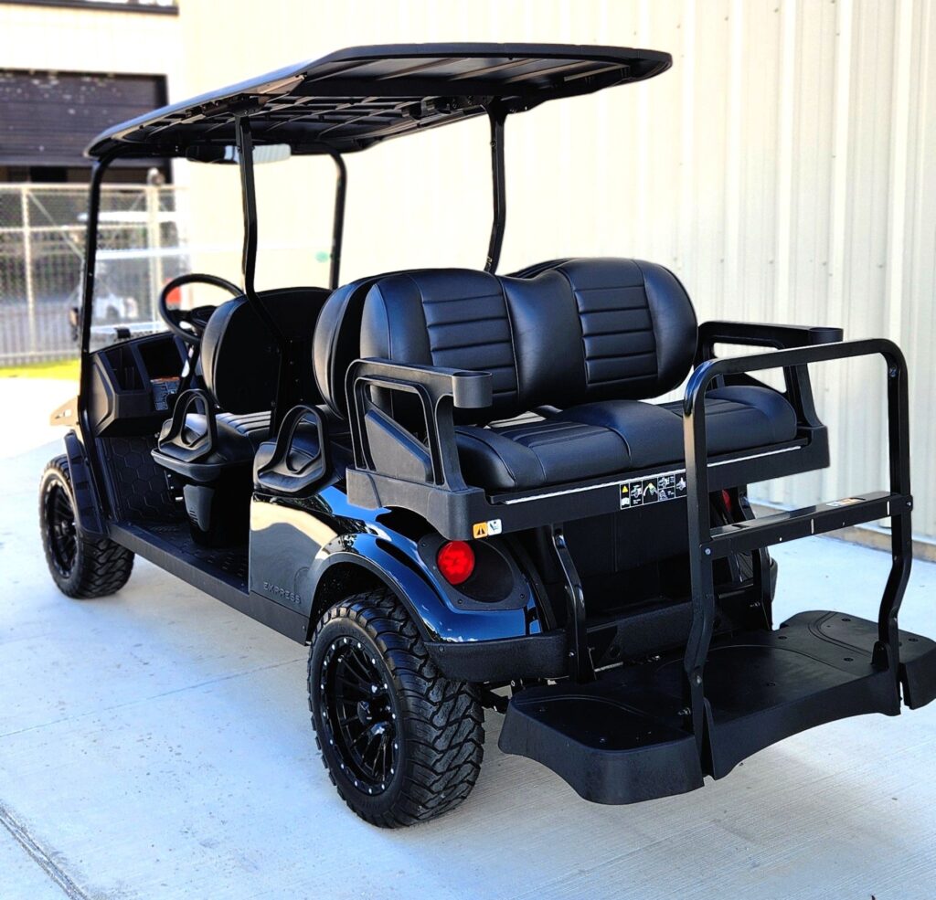 2025 E-Z-GO Express 6 ELiTE Lifted Black image