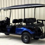 2026 E-Z-GO Express 6 Express Adventure 13.5 Gas Blue