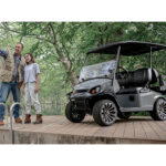 2025 E-Z-GO Express 4 Gas Lifted Black