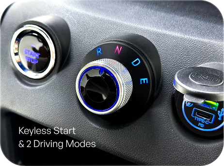 2025 DACH EV Falcon Explorer 2+2 Silver image