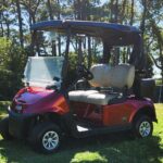 2022 E-Z-GO RXV ELiTE Flame Red