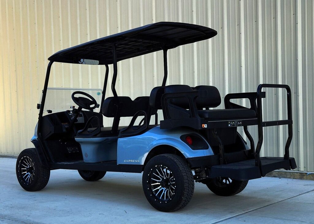 2026 E-Z-GO Express 6 Express Adventure ELiTE Lithium Grey image