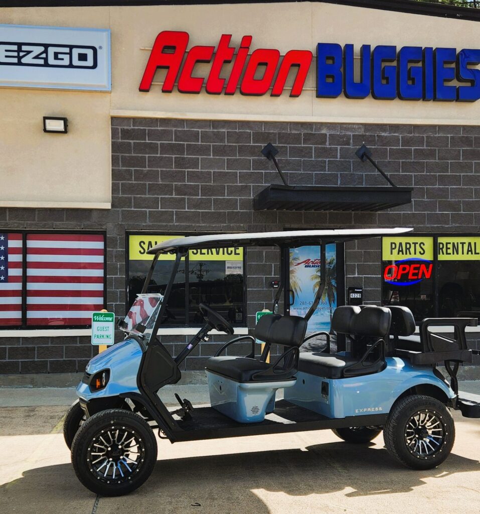 2026 E-Z-GO Express 6 Express Adventure ELiTE Lithium Grey image