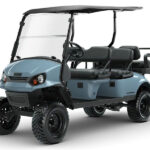 2025 E-Z-GO Express 4 Gas Lifted Black